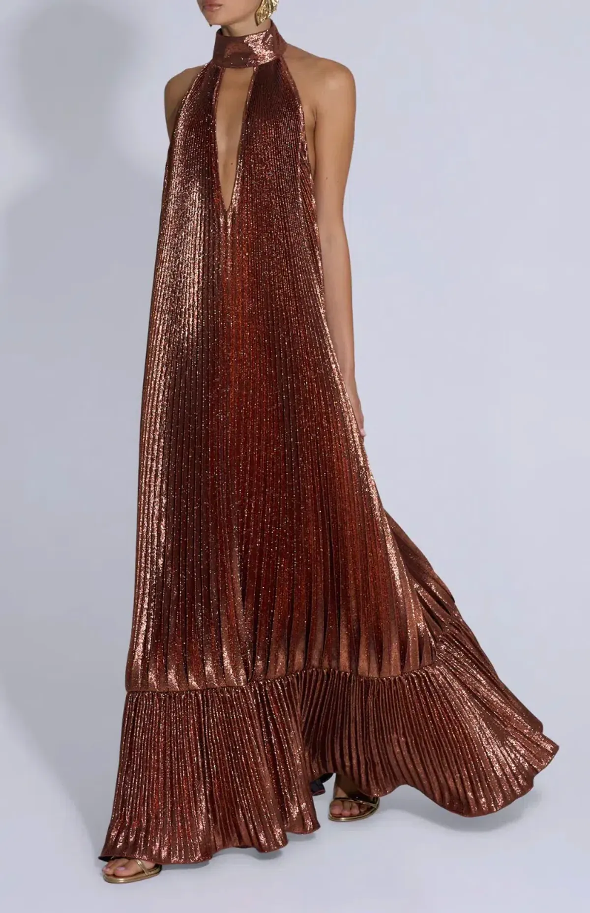 Libertie Gown - Bronze Glitter - Image 2
