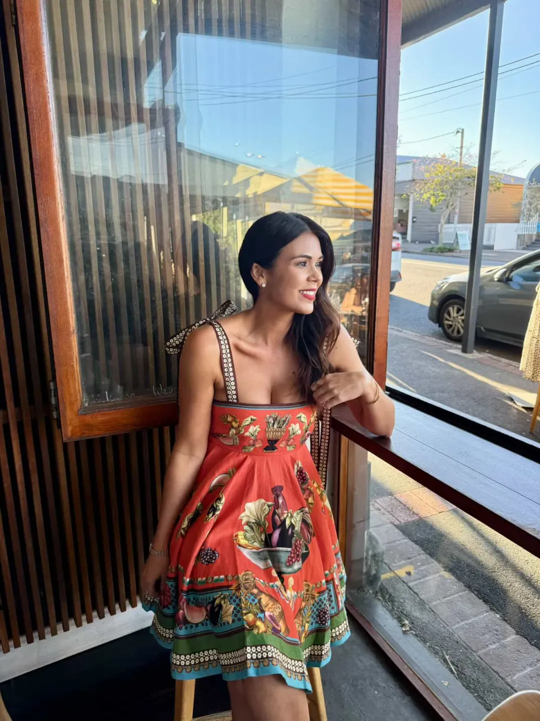 ALEMAIS ROCCO MINI DRESS SIZE 8 for rent on The Volte - main image