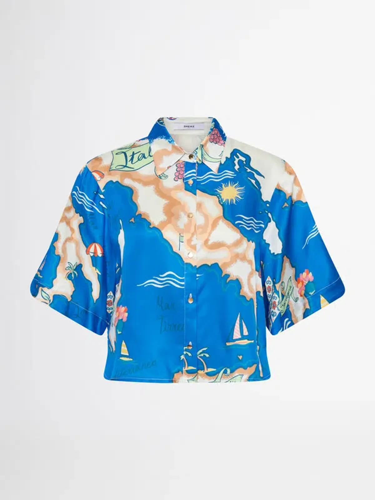 SHEIKE ISLA SHIRT AND SHORT SET - Image 2