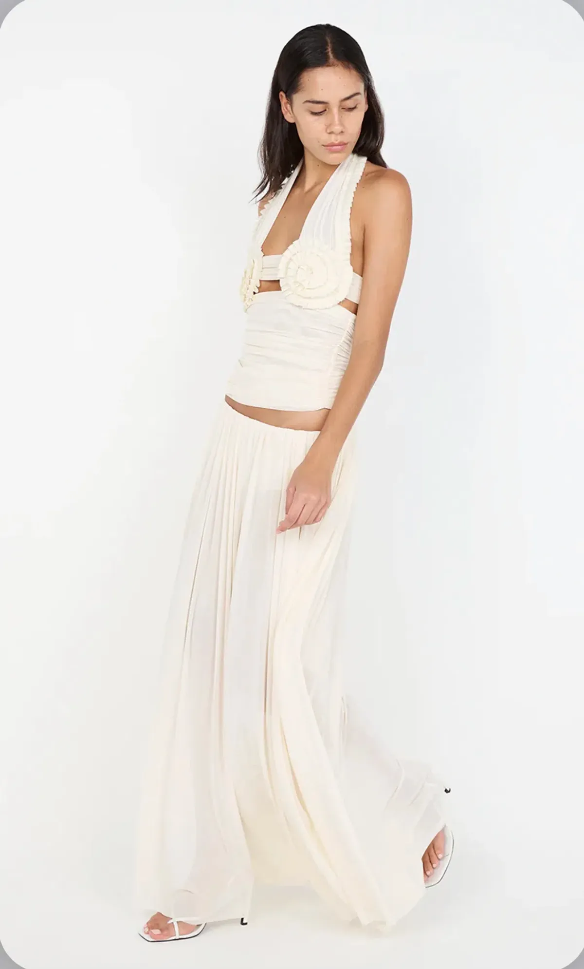 Dante Spiral Halter Top and Camille Maxi Skirt - Image 3