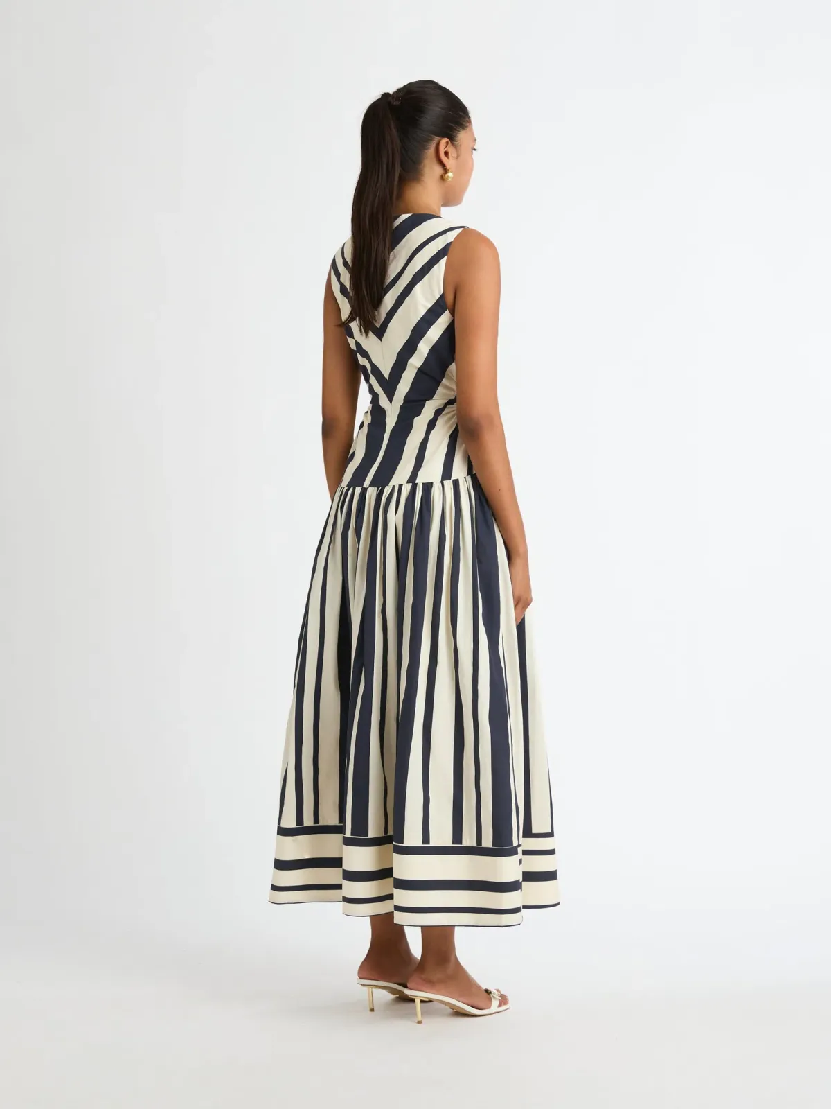 SHEIKE RIVIERA STRIPED MAXI DRESS - Image 2