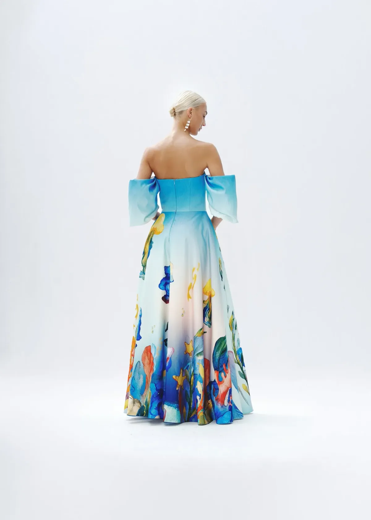 Justin Tong Stephanie Gown Size 12 - Image 7