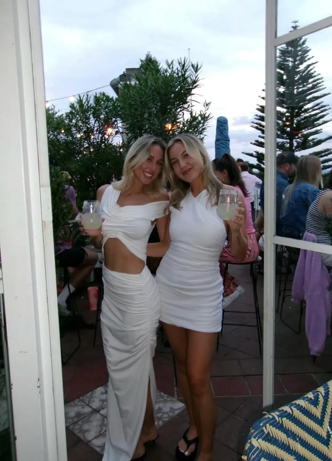 Koster Kulture Inka Top and Skirt Set in White Ivory Size XS / 6 AU for rent on The Volte - main image