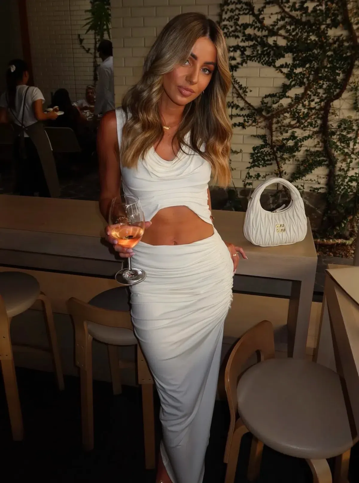 Koster Kulture Inka Top and Skirt Set in White Ivory Size S / 8 AU - Image 14