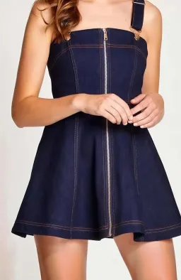 Alice McCALL Azure Denim Mini Dress Size AU 8 / S for rent on The Volte - image 4