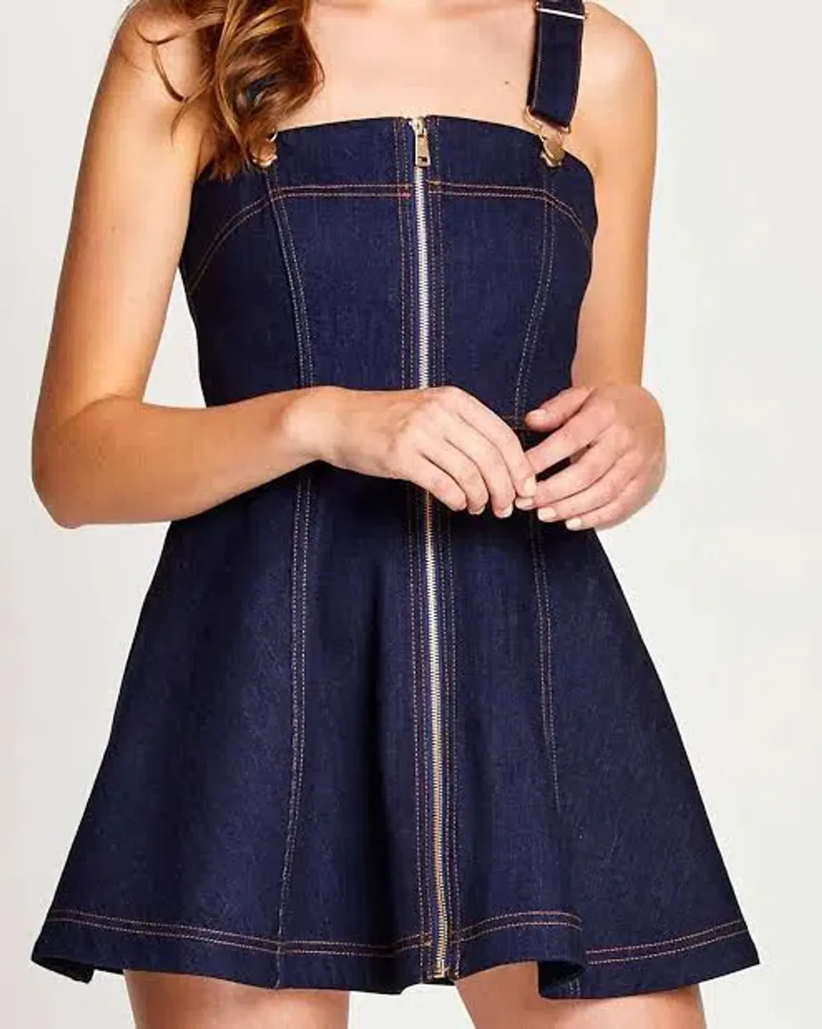 Alice McCALL Azure Denim Mini Dress Size AU 8 / S - Image 4