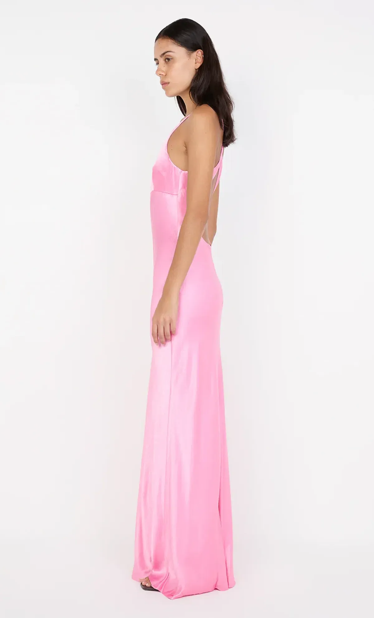 Bec and Bridge MAXINA CROSSOVER DRESS in candy pink size 6 - Image 3