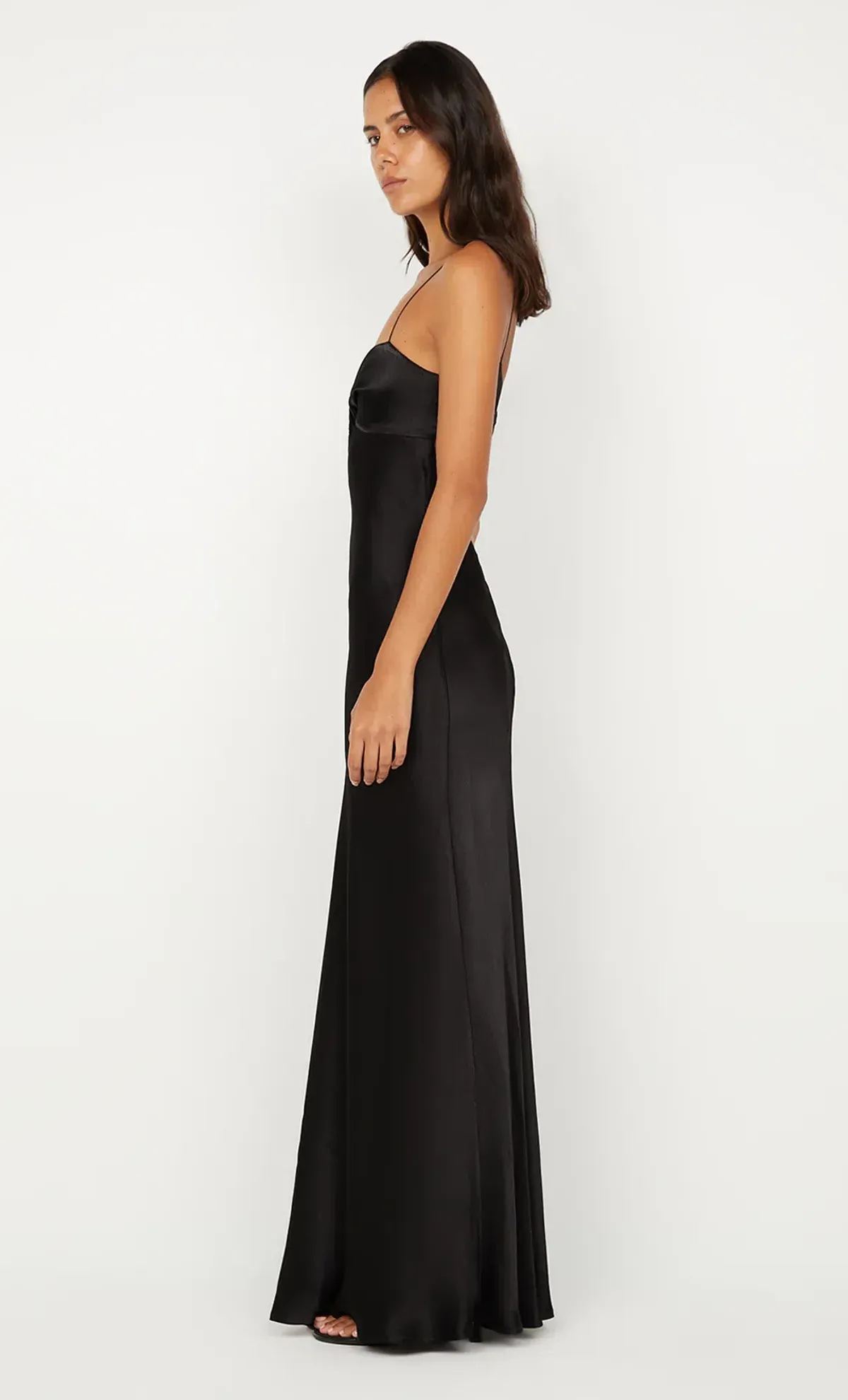Bec and bridge CINDER TWIST MAXI DRESS in black size 8 - Image 3