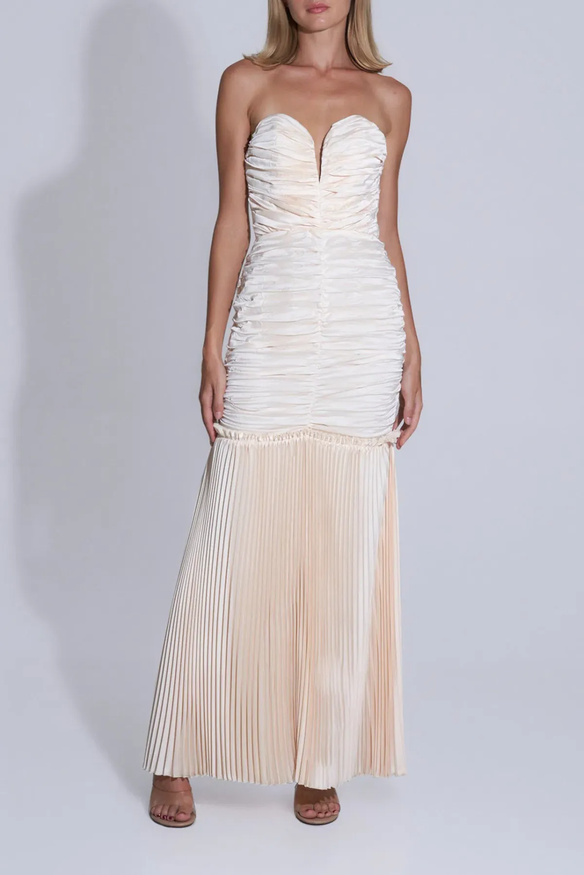 Lidee Parlour Gown Dress In Cream / Ivory | Size AU 8 UK 8 US 4 | Bridal - Image 3