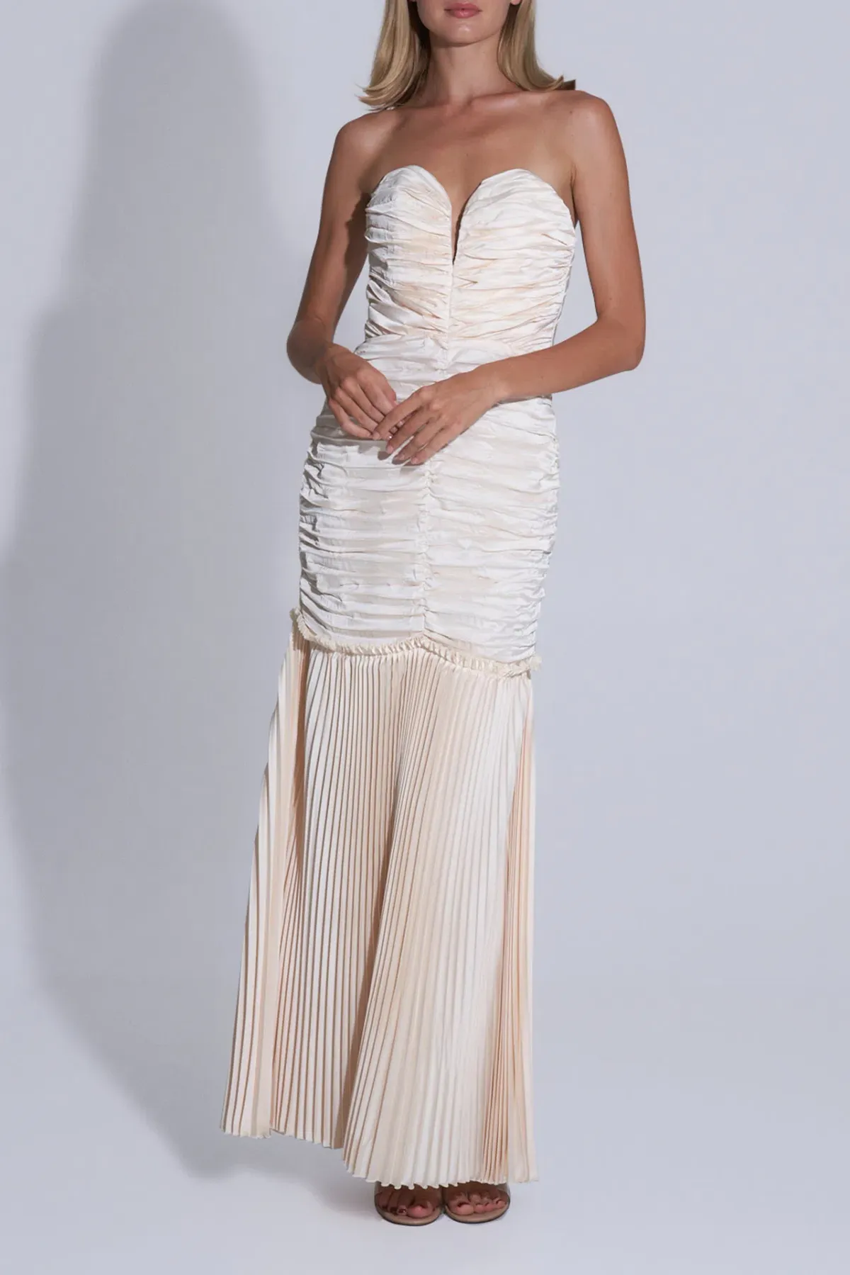 Lidee Parlour Gown Dress In Cream / Ivory | Size AU 8 UK 8 US 4 | Bridal for rent on The Volte - main image