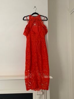 Thurley Bouquet Dress in Mandarin Size 8 for rent on The Volte - image 4
