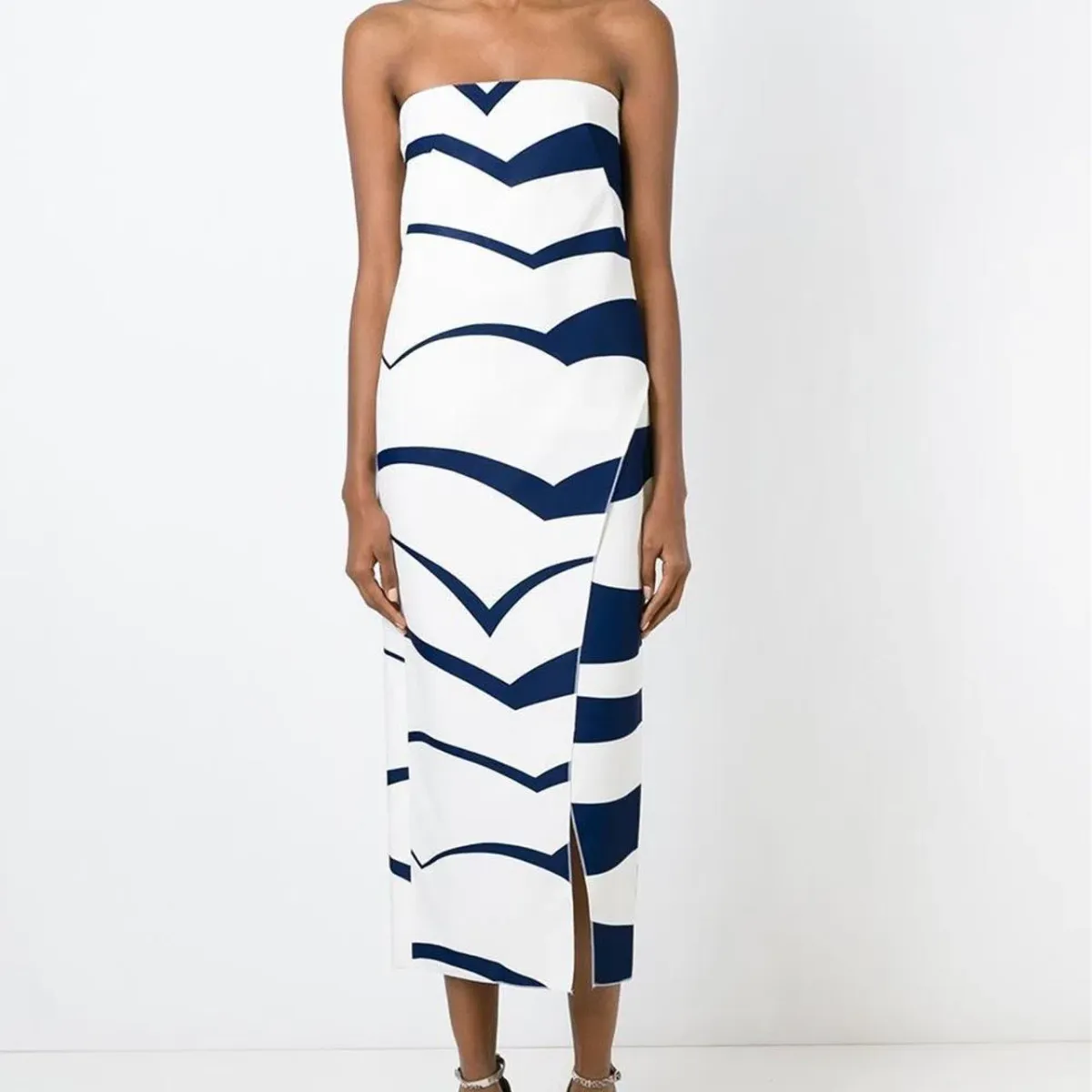 Scanlan Theodore Abstract Print Midi Dress | Size AU 6 - Image 1