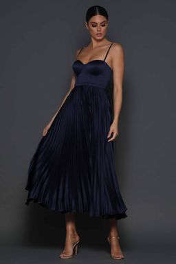 Elle Zeitoune Navy Milan Dress Size 10 for rent on The Volte - image 1