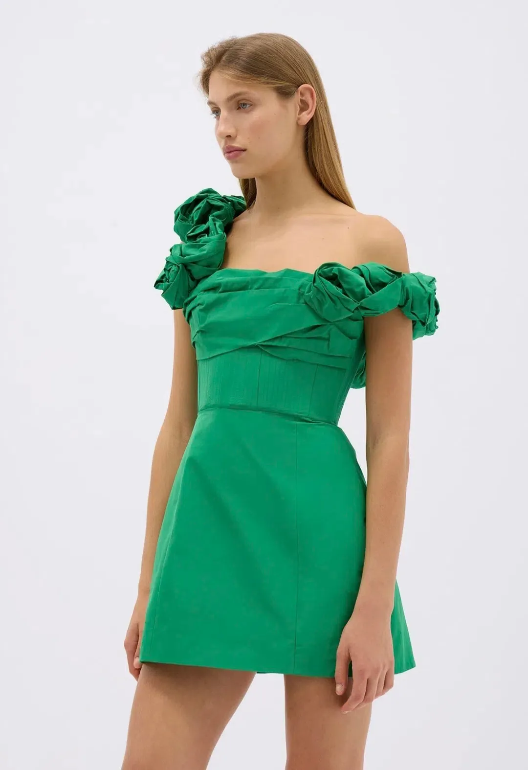 Rachel Gilbert Henley Mini Green 1/AU8 for rent on The Volte - main image