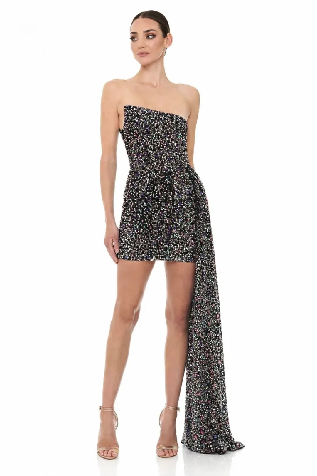 Eliya The Label Kamilla Dress Sequin L/AU12 for rent on The Volte - main image
