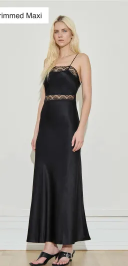 Maison Essentiele | Lace Trim Maxi | XS for rent on The Volte - image 1