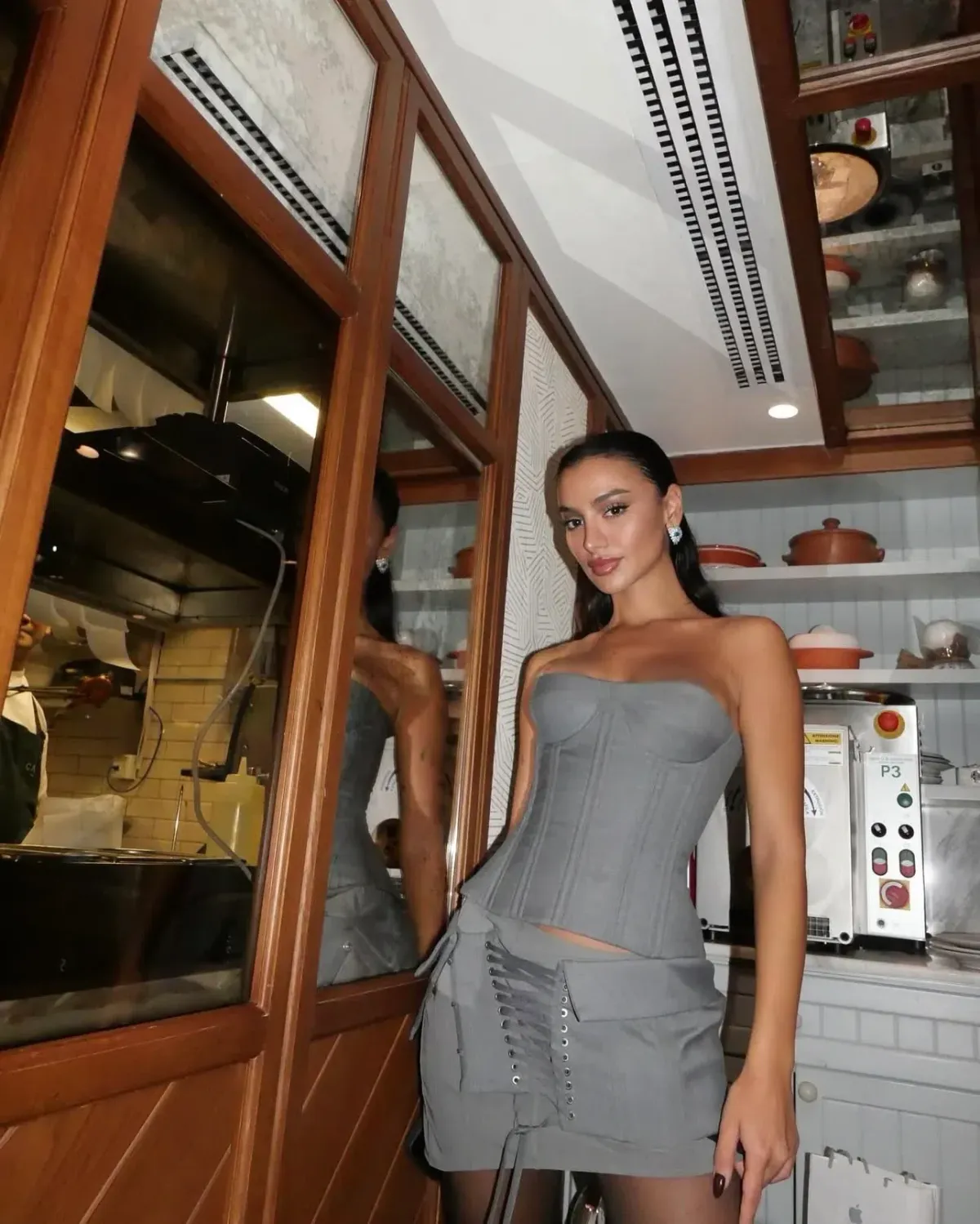 Fanci Club Paradise Grey Khaki Set - Image 1