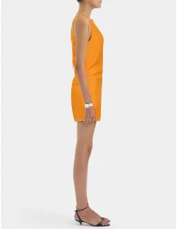 Sir The Label Isla Mini Dress Orange Size 6 for rent on The Volte - image 3