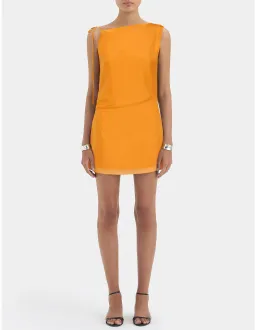 Sir The Label Isla Mini Dress Orange Size 6 for rent on The Volte - image 1