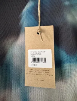 Husk Ruched Side Tie-Dye Midi Dress. Size 10 for rent on The Volte - image 3