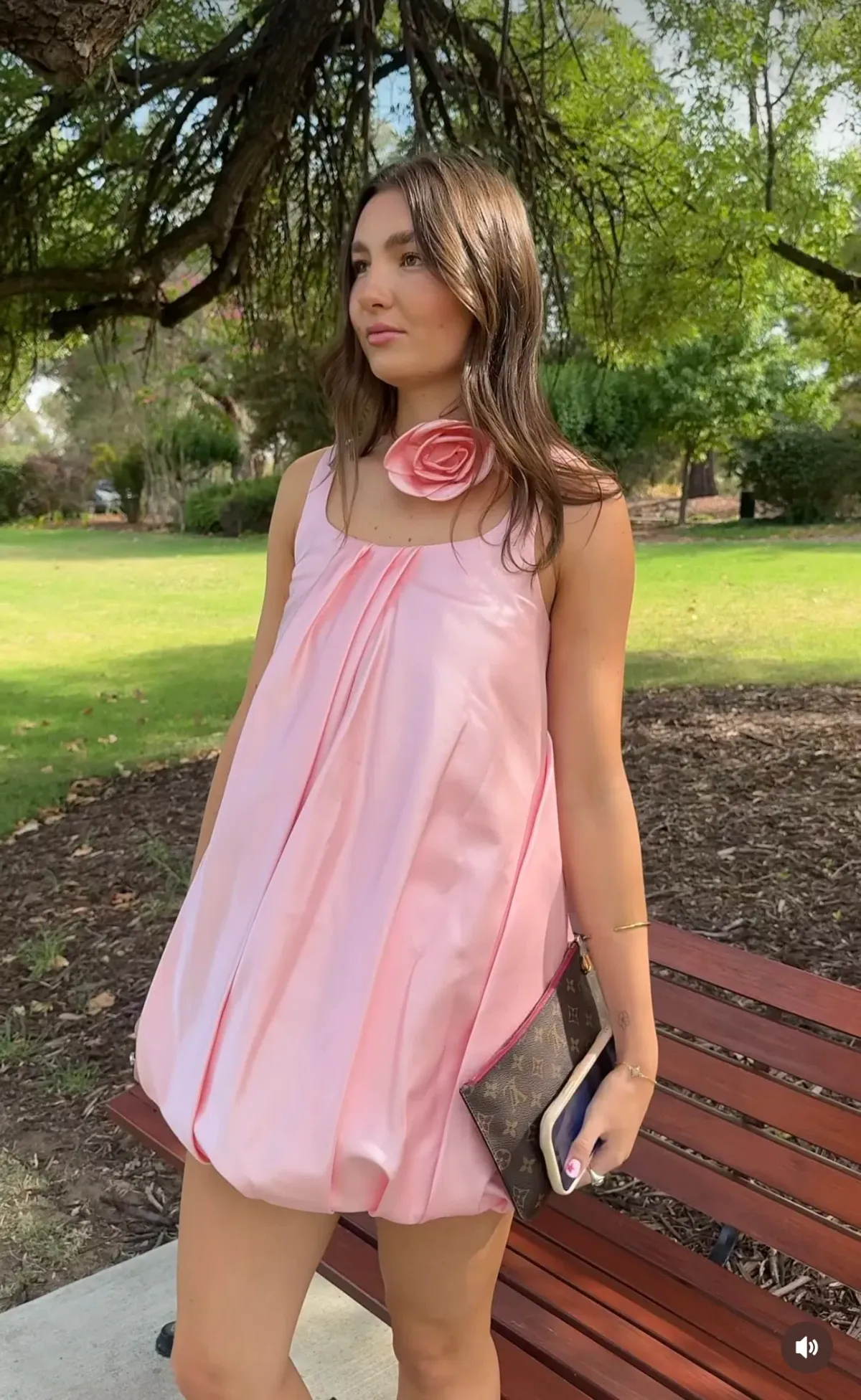 Leo Lin Suki Puff Mini in Blush Pink Size 8 - Image 1