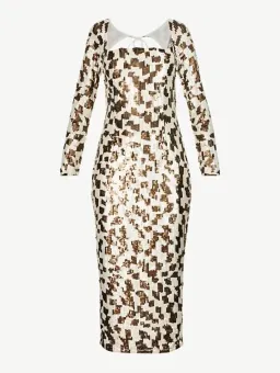 Rachel Gilbert Teddi Gown Brown 3/AU12 for rent on The Volte - image 6