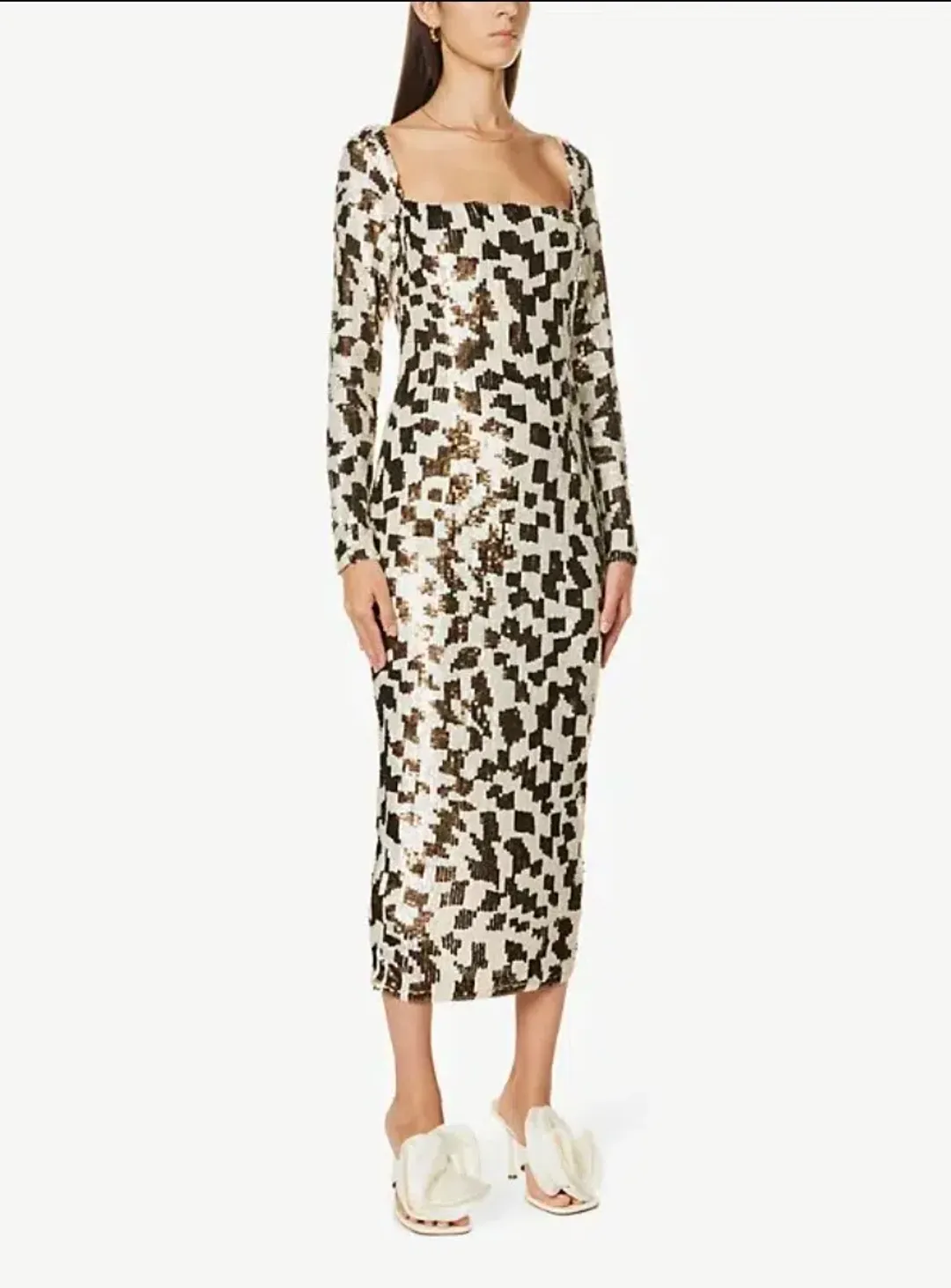 Rachel Gilbert Teddi Gown Brown 3/AU12 for rent on The Volte - main image