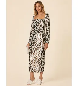 Rachel Gilbert Teddi Gown in Brown Size 3/AU12 for rent on The Volte - image 1