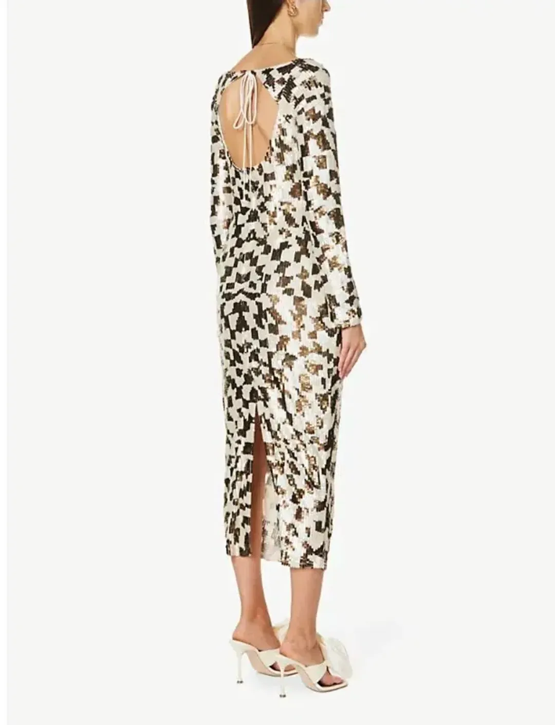 Rachel Gilbert Teddi Gown Brown 3/AU12 for rent on The Volte - main image