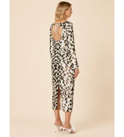 Rachel Gilbert Teddi Gown in Brown Size 3/AU12 for rent on The Volte - image 2