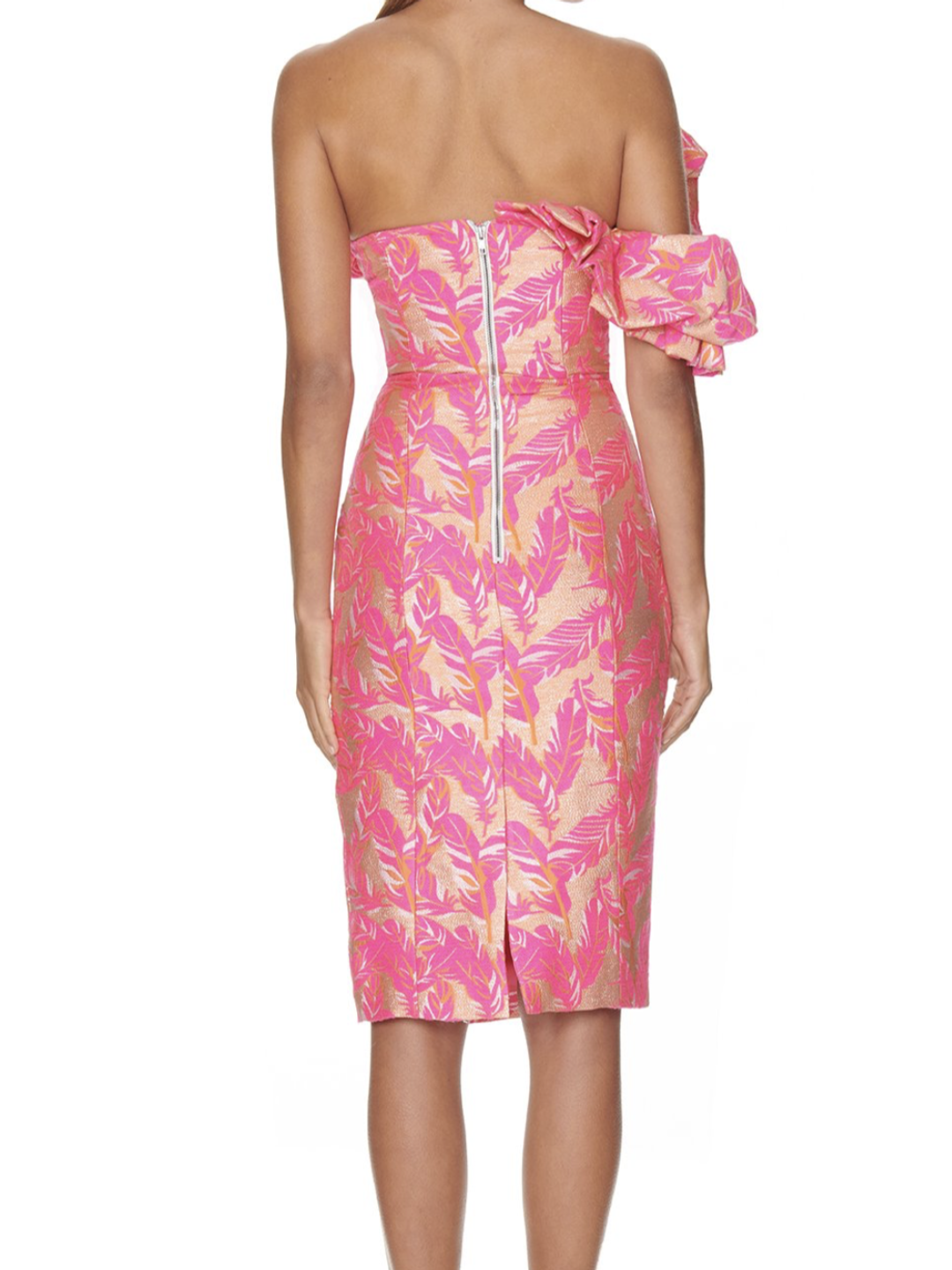 Eliya The Label Elena Dress Pink Size 10 for rent on The Volte - main image