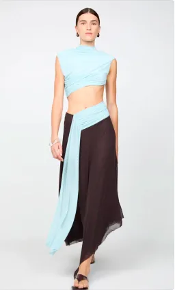 Bec and Bridge Conni Asym Midi Dress Size 10 for rent on The Volte - image 1