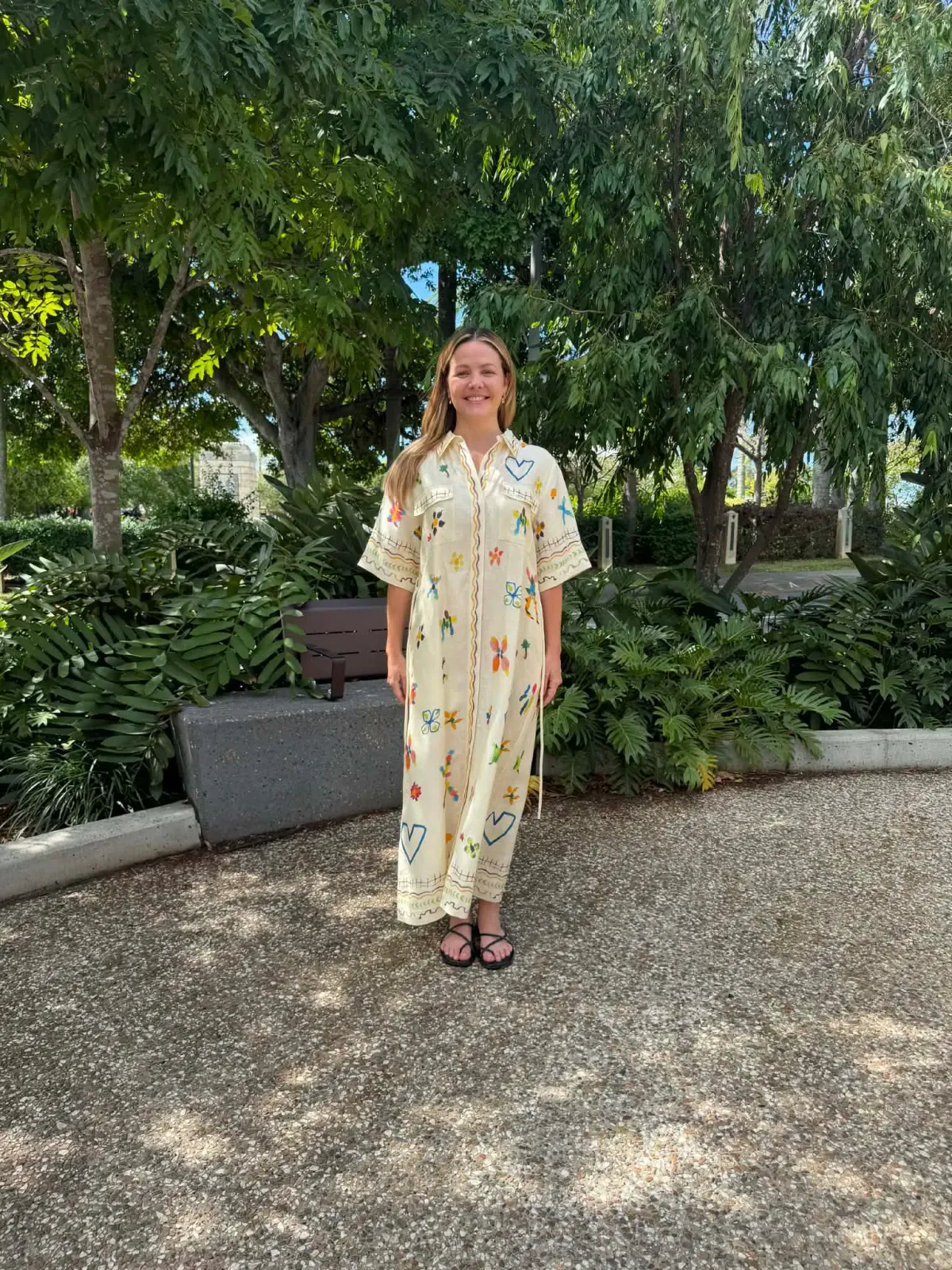 ALEMAIS SIDI SHIRTDRESS SIZE 14 - Image 1