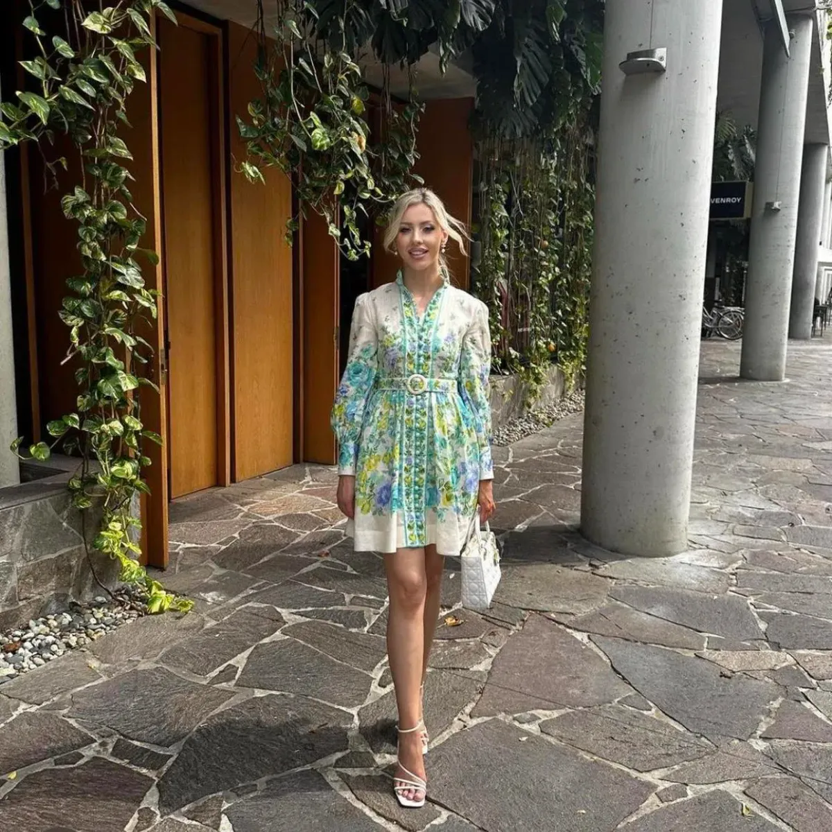 ZIMMERMANN RAIE BUTTONED MINI SIZE 3/14 - Image 2