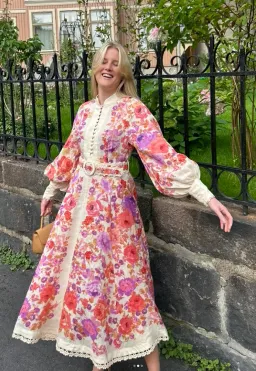 ZIMMERMANN RAIE BILLOW MIDI SIZE 3/14 for rent on The Volte - image 1