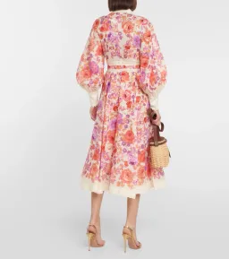 ZIMMERMANN RAIE BILLOW MIDI SIZE 3/14 for rent on The Volte - image 6