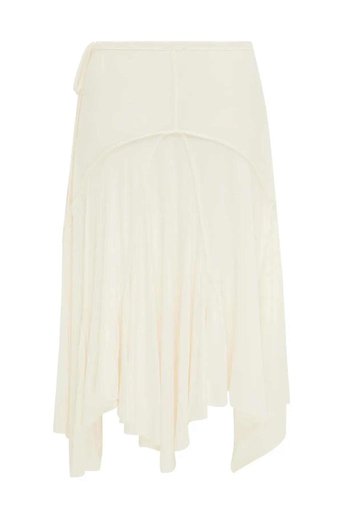 With Jean Sharni Top Size S/AU 8 and Skirt Size XS/AU 6 Set in Off White / Cream - Image 10