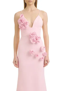 Eliyah the Label April Midi Dress in Blush | Size 14 / XL for rent on The Volte - image 7