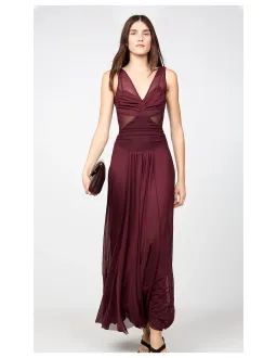 Bec Bridge Jimena Maxi Dress Plum Size 8 for rent on The Volte - image 2