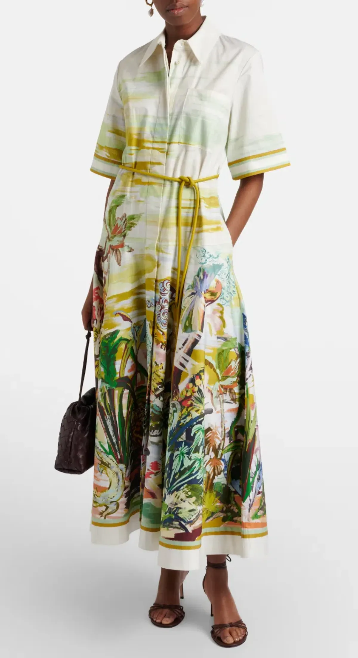 ALEMAIS JUNGLE BOOGIE SHIRTDRESS SIZE 12 - Image 1