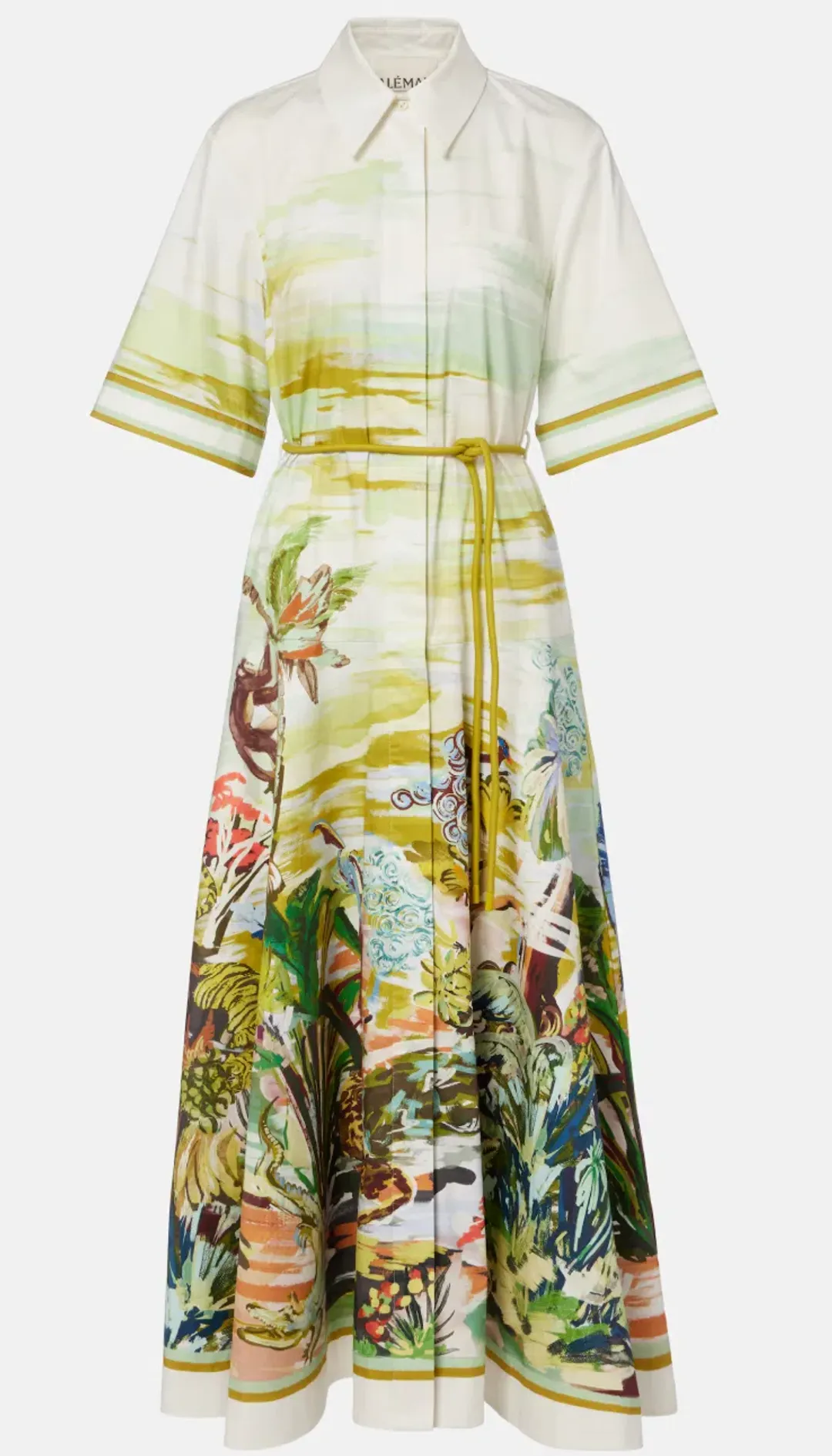 ALEMAIS JUNGLE BOOGIE SHIRTDRESS SIZE 12 for rent on The Volte - main image