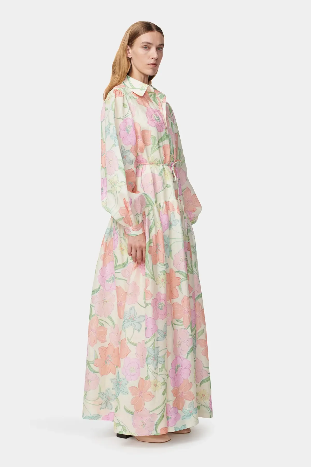 Hansen And Gretel Delia Shirt Dress Flower Market Floral Size 12 - Image 3