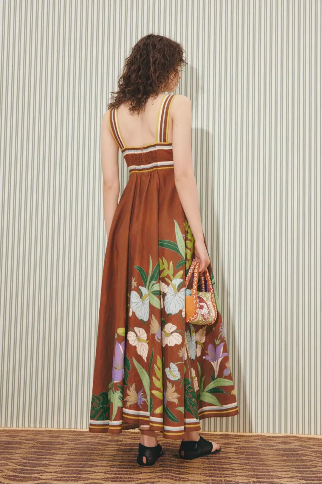 Alémais Alfie Twist Sundress Size 16 for rent on The Volte - main image