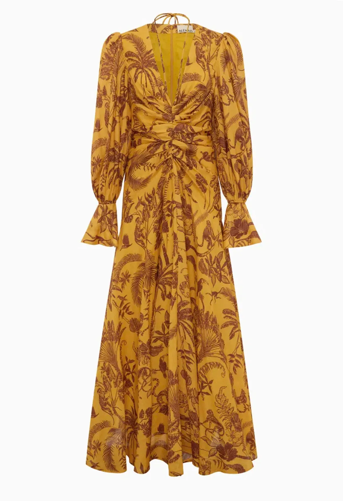 Alémais Banana Blossom Gown Size 14 - Image 7