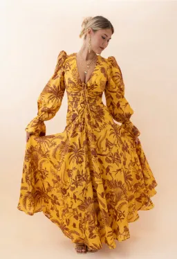 Alémais Banana Blossom Gown Size 16 for rent on The Volte - image 2