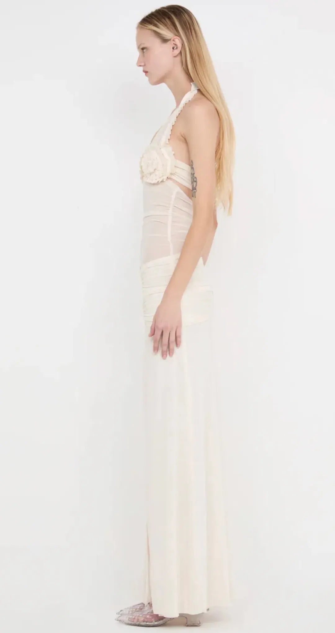 Bec and Bridge Viola Spiral Maxi Dress for rent on The Volte - main image