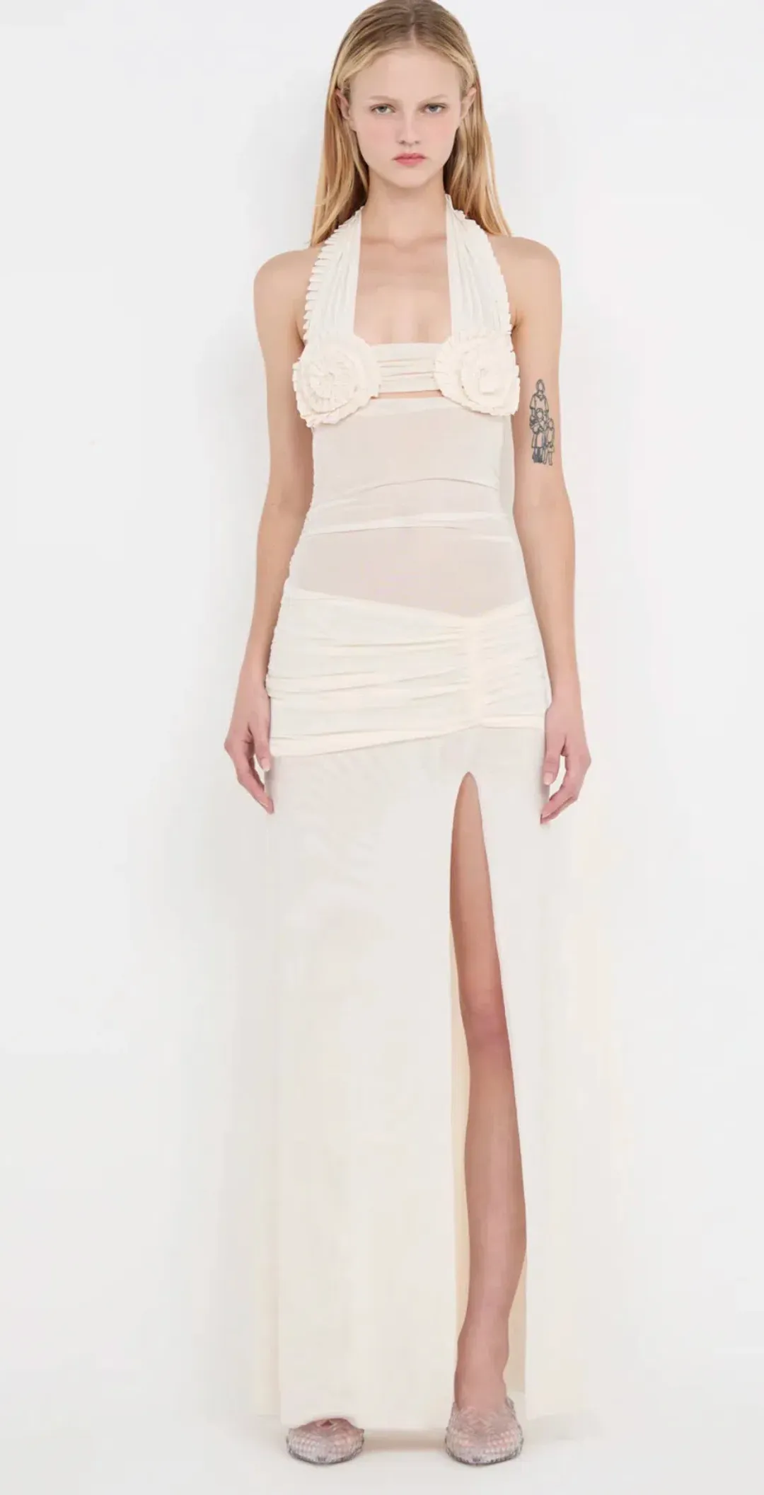Bec and Bridge Viola Spiral Maxi Dress for rent on The Volte - main image