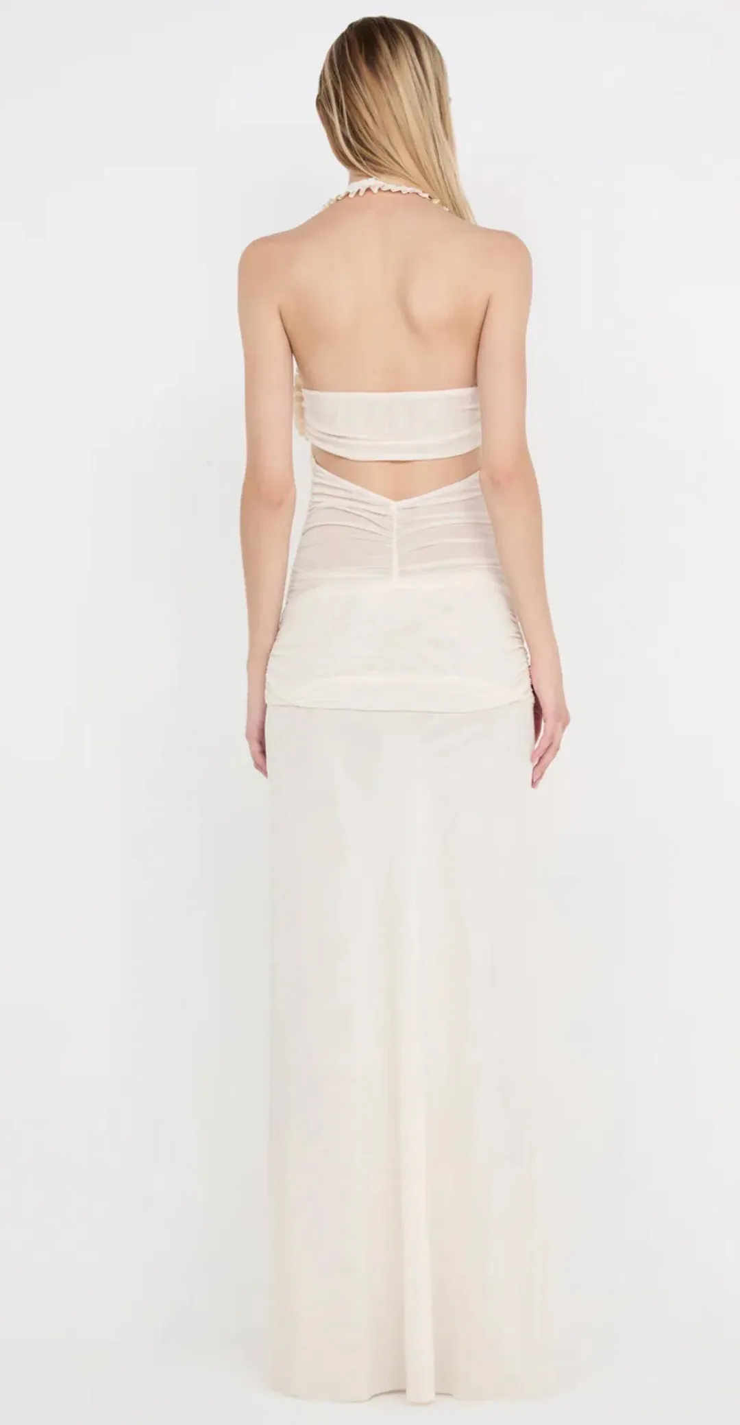 Bec and Bridge Viola Spiral Maxi Dress for rent on The Volte - main image