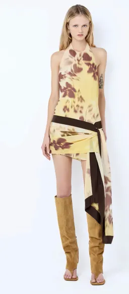 Bec and Bridge Blaise Halter Mini Dress for rent on The Volte - image 1