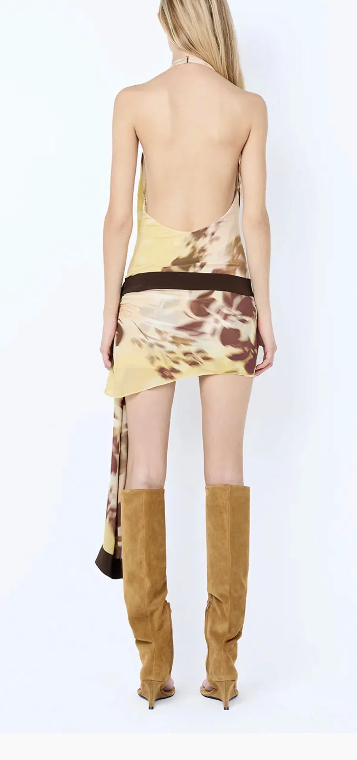 Bec and Bridge Blaise Halter Mini Dress - Image 3